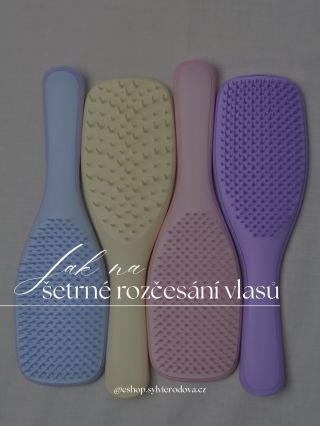 Kartáče Tangle Teezer The Ultimate Detangler jsou speciálně navrženy tak, aby vlasy netahaly, netrhaly ani nijak jinak...